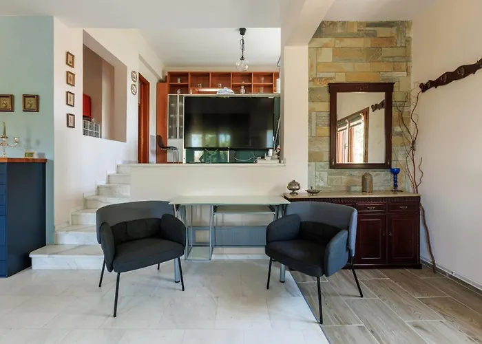 Large Home Near Potamos Beach